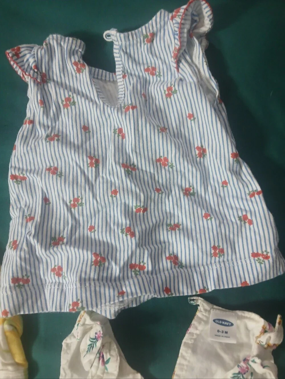 Baby Clothes Lot All Size 0-3 Months (Carter's,Cloud Island,Kate Quinn,Old Navy)